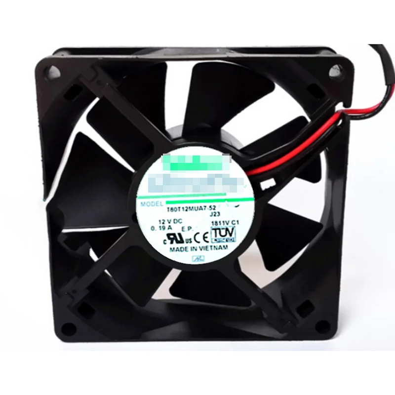 

NIDEC T80T12MUA7-52 12V 0.19A 80*80*25 3pin