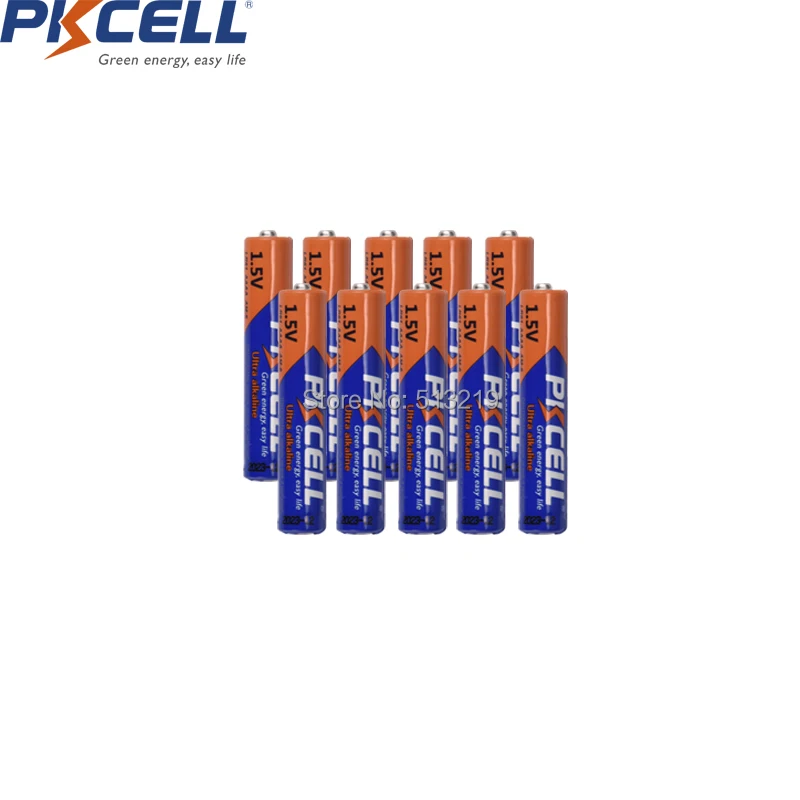 50 шт. aaaa батарея LR61 AM6 MN2500 E96 4A щелочные батареи первичные и сухие PKCELL бренд |