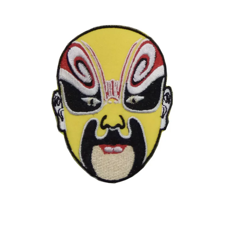 Отличительная особенность макияж для лица в Пекинской опере Китайская вышивка