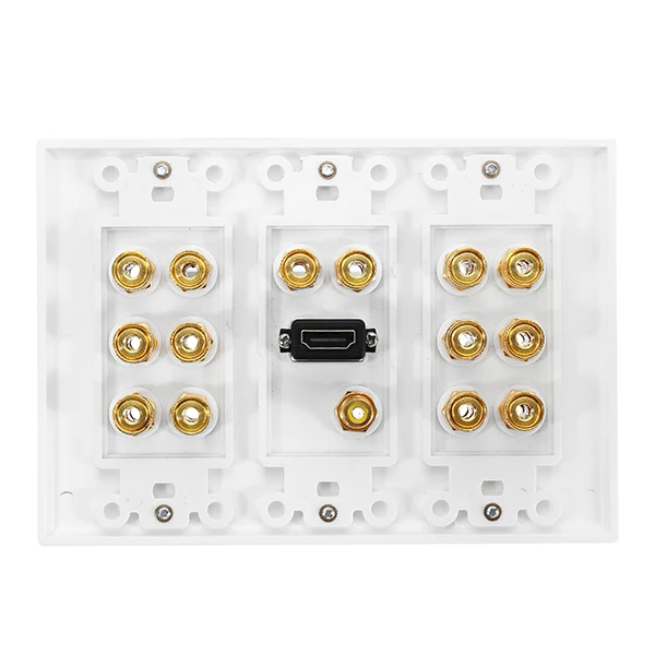 Объемный динамик CLIATE звуковая коробка настенная пластина алюминиевый домашний