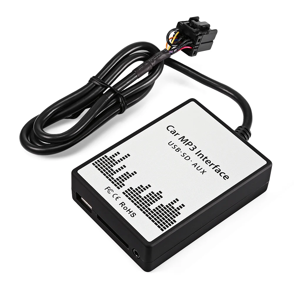 DC 12 V Автомобильный MP3 плеер радио Интерфейс адаптер для Ford Поддержка USB флэш карты