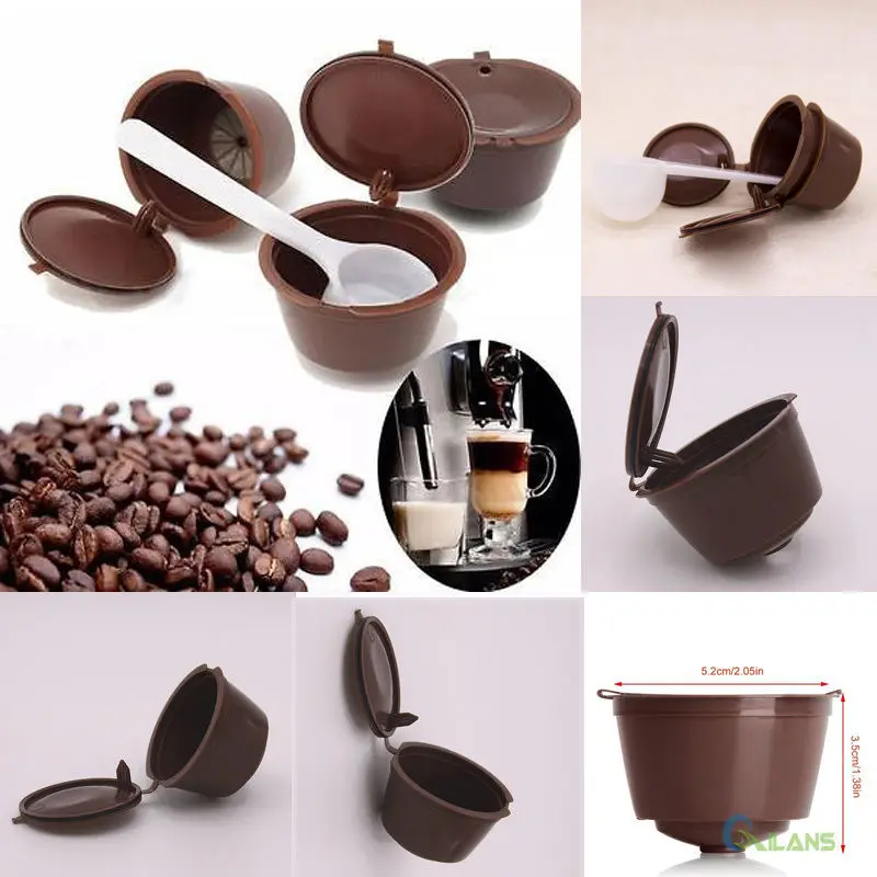 Новые многоразовый Кофе капсула чашка фильтр для combinacapsule многоразового Nescafe