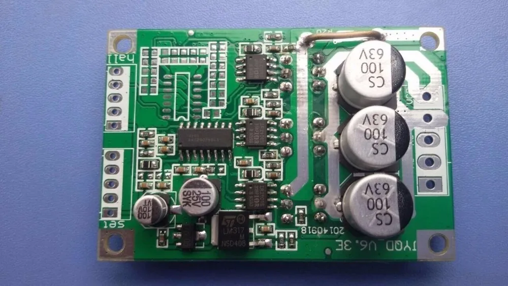 

DYKB 500W Brushless Motor Controller Hall DC Motor Balanced PWM Car Driver Balancing Control Board Module 12v -36v 24V dc