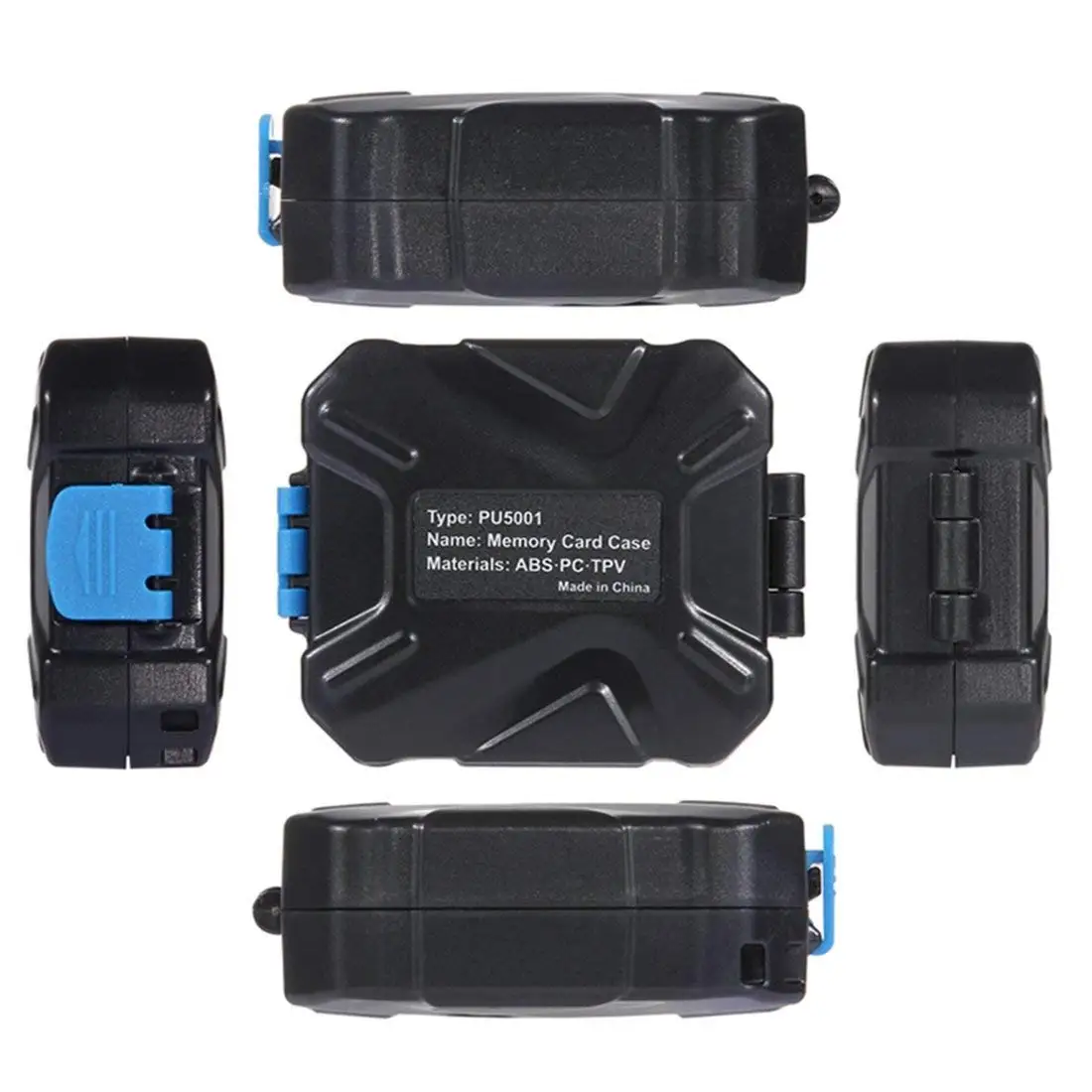 PULUZ чехол для карт памяти водонепроницаемый Micro SD CF TF держатель коробка хранения (9