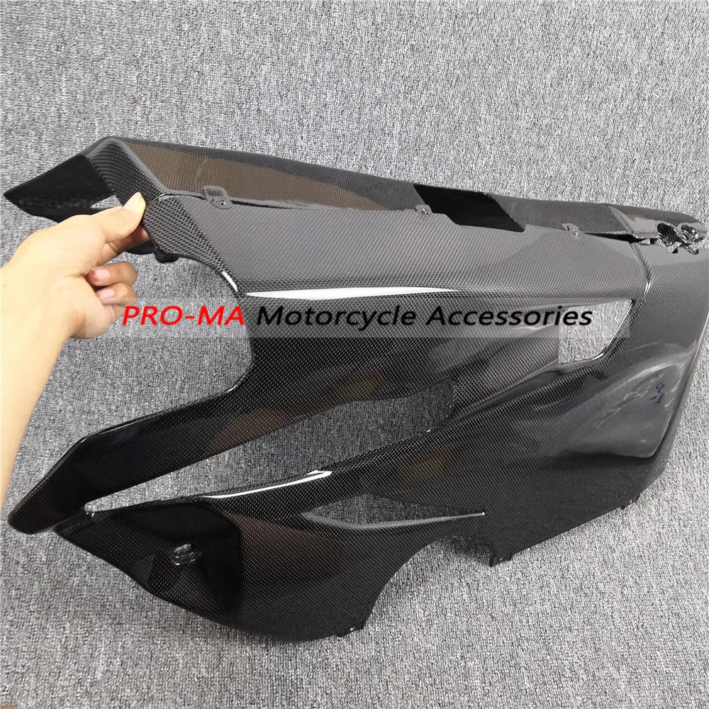 Нижний щиток мотоцикла для выхлопной системы Akrapovic из углеродного волокна Ducati