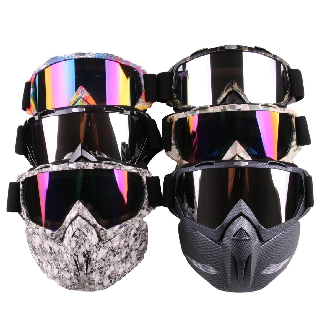 5 Style Military Tactical Mask Soft Bullet Protective Mirror Face for Outdoor Paintball Wargame Protector 2019 Shooting | Спорт и