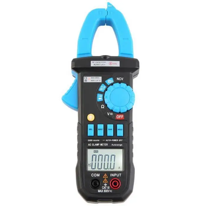 BSIDE ACM01 PlUS Digital AC 600A 0C~40C 600V 1999. -10C~50C Clamp Multimeter Volt 0.1%-99.9% Yes Amp Tester | Инструменты
