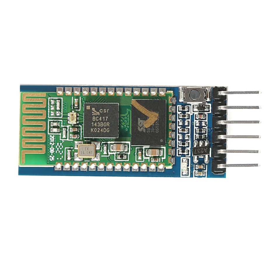 HC-05 6-контактный переходник с внутренней Беспроводной Bluetooth радиочастотный