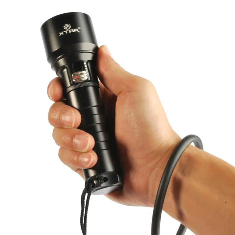 1 комплект XTAR D06 CREE XM L2 U2 18650/18700 литий ионный аккумулятор 900 люмен Профессиональный