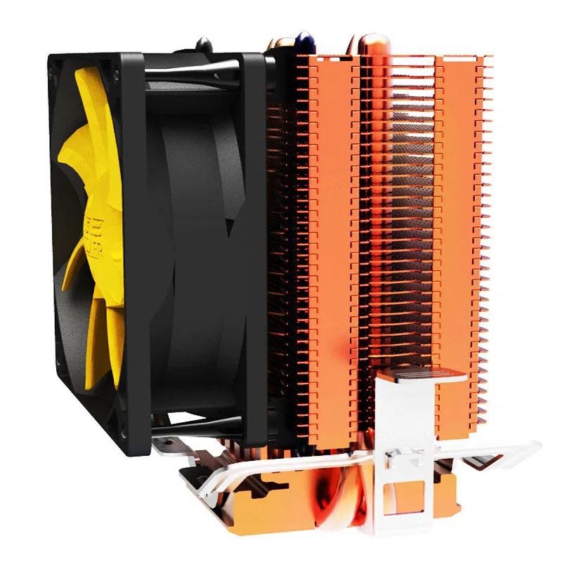 PCCOOLER S83 кулер для процессора медное покрытие плавники 2 тепловые трубки 80 мм/8 см
