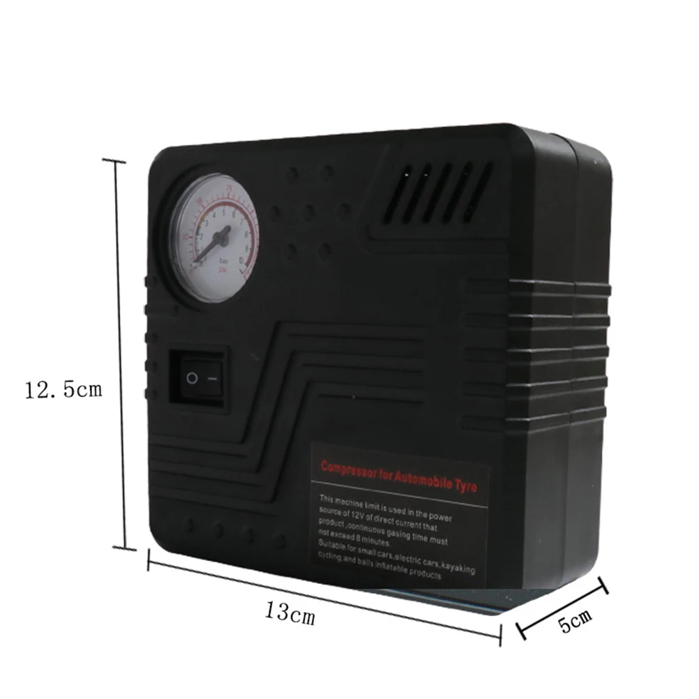 19 цилиндров 120 PSI 120W DC 12V автомобильный воздушный компрессор насос Мини