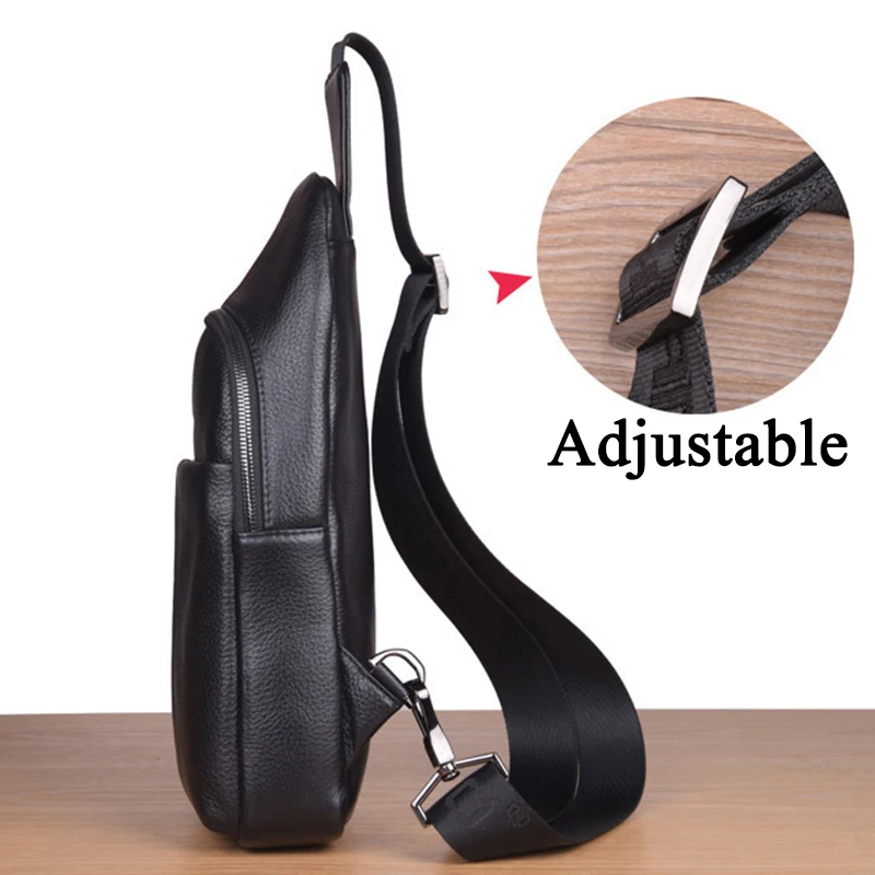 Винтаж Для мужчин Груди Сумка Crossbody сумки для сумка из искусственной кожи плечо