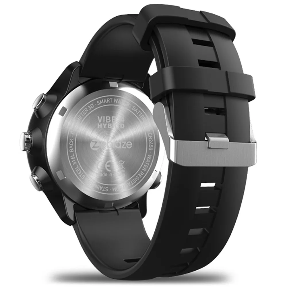 Zeblaze Vibe 4 HYBRID Smartwatch Спорт IP68 50 м Водонепроницаемый часы 33 месяца ожидания Bluetooth4.0