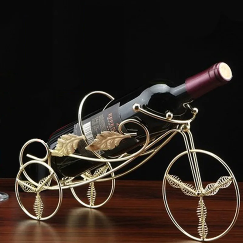Vintage Tricycle Wine Rack Ornaments Creative Nice Hold Decor Storage Home Kitchen Bar Decoration Accessories Gi | Дом и сад