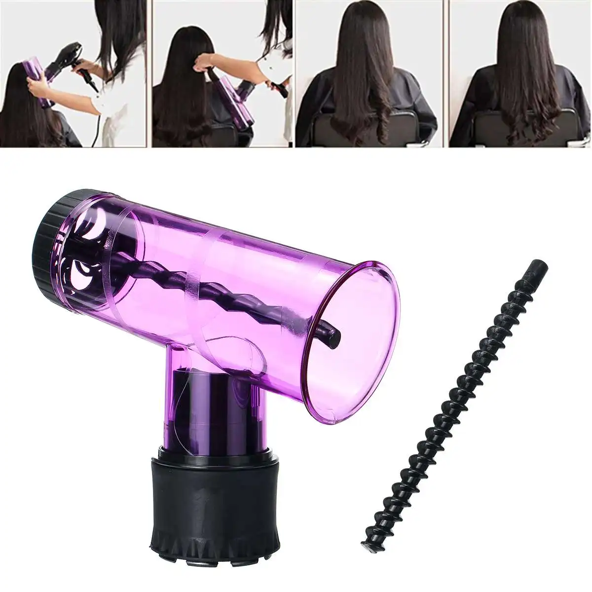 Диффузор для волос салон Magic Hair Roller сушильная крышка фен завивки распылителя