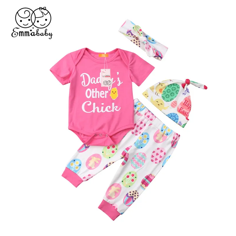 Emmababy новорожденных для маленьких девочек Пасхальная Одежда Bebe обувь Хлопок