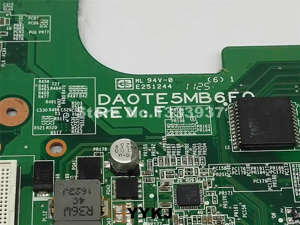 Материнская плата A000074690 DA0TE5MB6F0 для ноутбука Toshiba Satellite L700 L745 материнская HM65