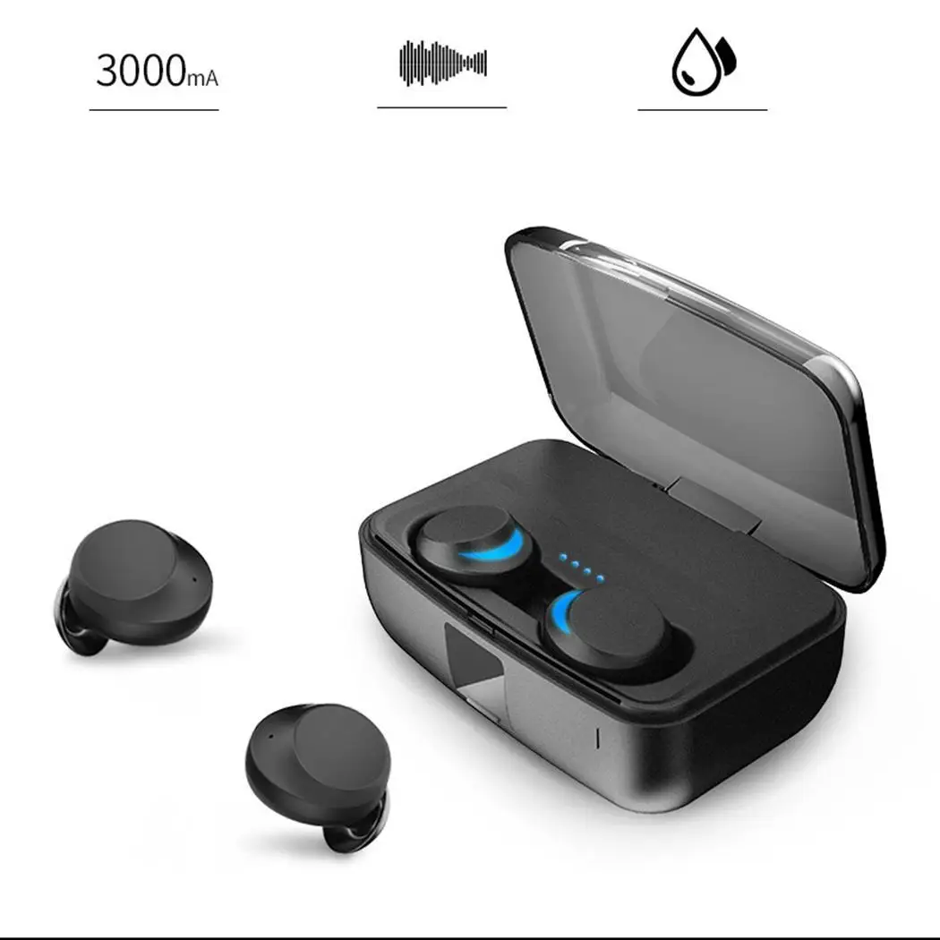 Сенсорная Мини Беспроводная bluetooth гарнитура стерео наушники с защитой от пота и