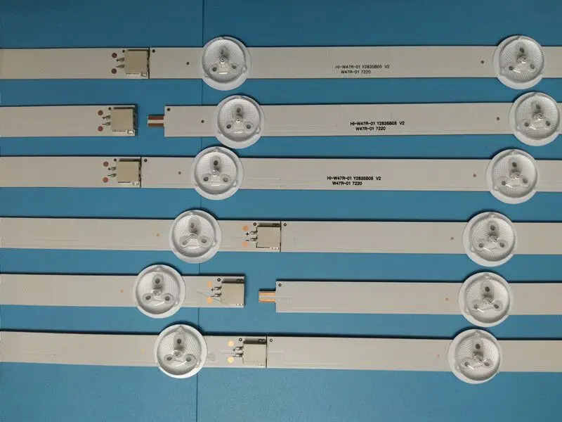 Новая Оригинальная 5 комплектов = 60 шт. светодиодная подсветка для LG 47LN575 47LA620