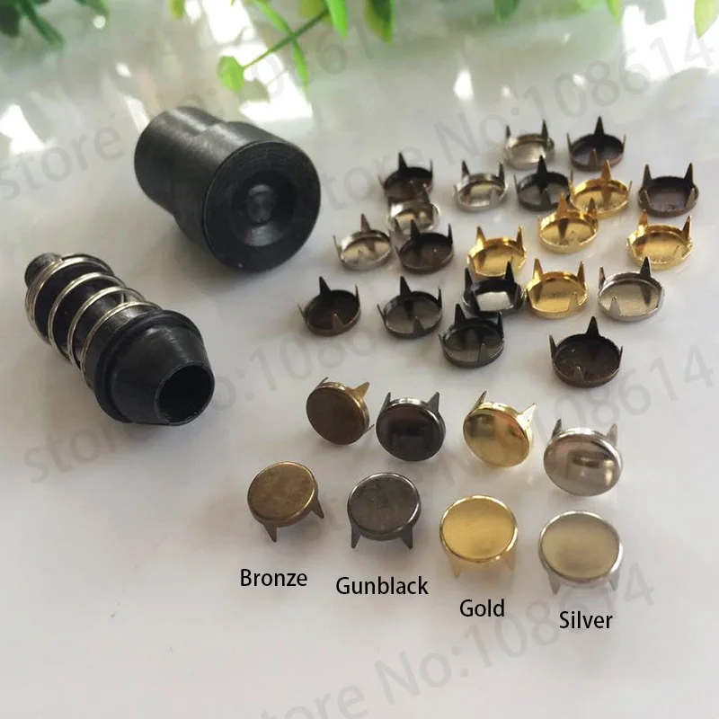 Плоские заклепки с когтями для одежды Одежда Аксессуары DIY материалы аксессуар