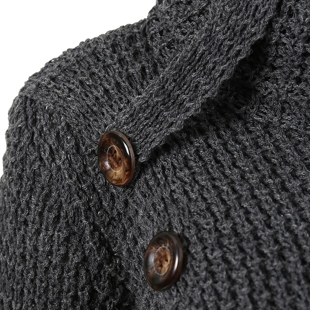 Wipalo Autumn Women Sweater Casual Cowl Neck Buttons Knit Asymmetric Sweaters Pull Femme Winter Tops Pullover New Solid Jumpers | Женская