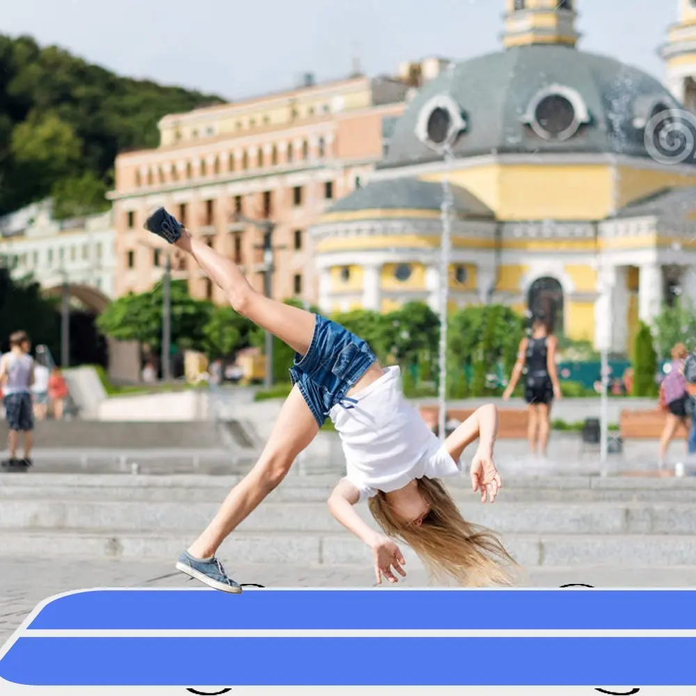 Надувная дорожка для гимнастики новый (6m7m8m)* 1m * 0 2 m надувной напольный трамплин