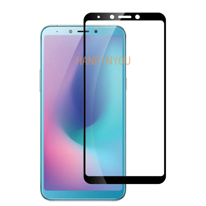 Закаленное стекло с полным покрытием для Samsung Galaxy A6S A6 S G6200 9D 6 0 дюйма 9H Премиум