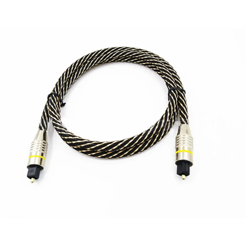 

1m/2m/3m Digital Optical Audio Cable Fiber Toslink Male Optic Cable OD6.0 Toslink Male to Toslink Male for CD DVD TV Players CA