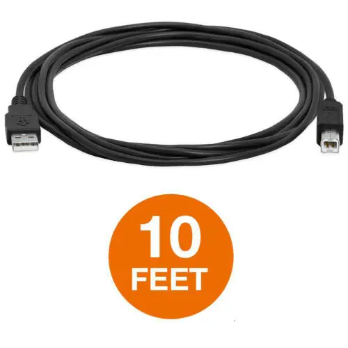 Кабель для принтера USB 2 0 A to B Male HP Cannon Epson Dell Brother | Электроника