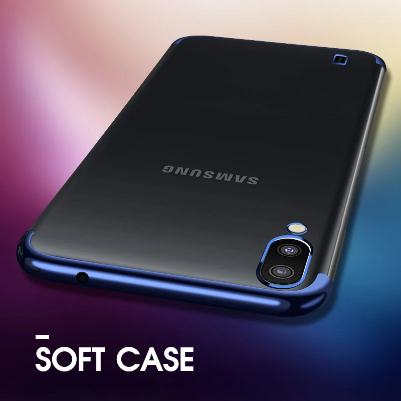 Прозрачные чехлы для Samsung Galaxy S10 5G S10Plus S10E A70 A50 A40S A30 A20 A10 A750 Coque M30 M20 M10 Мягкий ТПУ