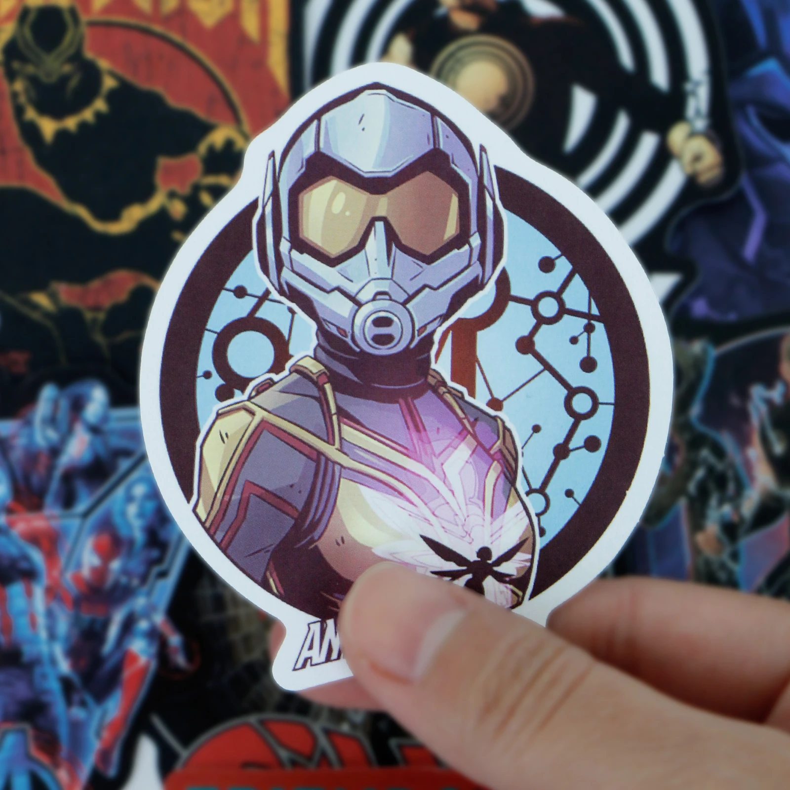 Случайные 50/100 шт Прохладный Super Hero JDM Стикеры s для Marvel Мстители Чемодан ноутбука