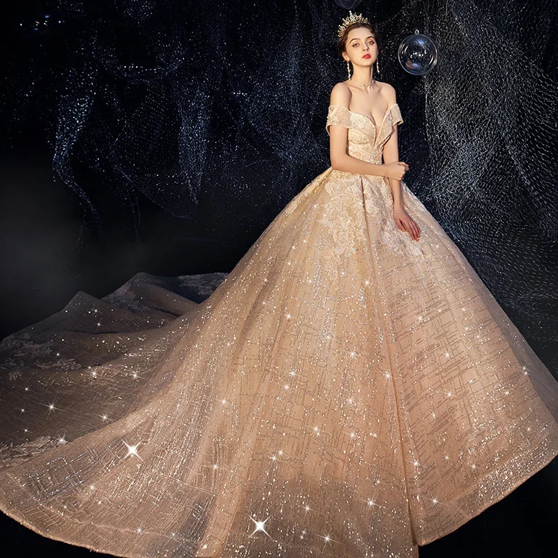 Женское платье без бретелек Vivian's Bridal романтичное пышное свадебные платья для