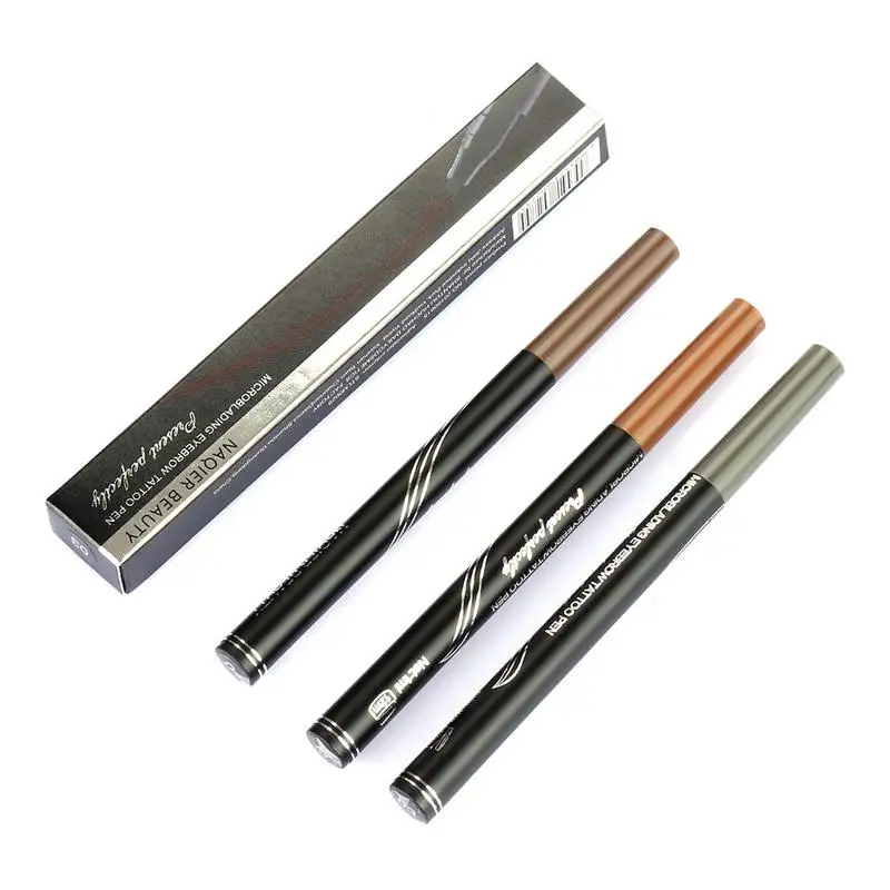 Водостойкий карандаш для татуировки бровей долговечный пудры инструмент