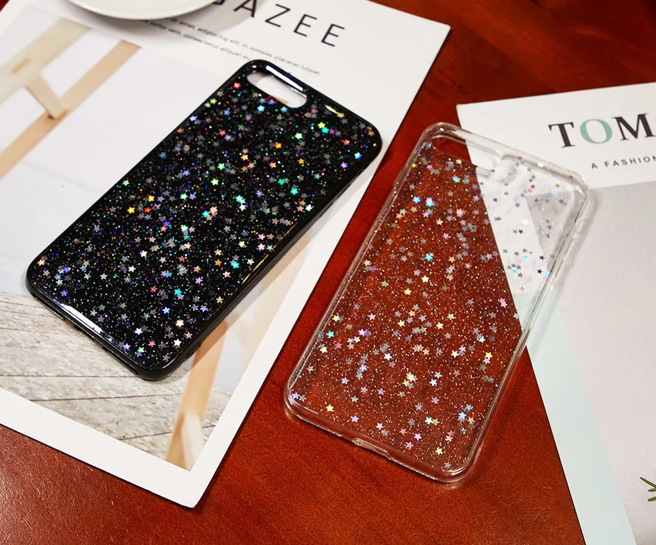 Роскошный чехол сверкающий с блестками для iPhone X XS MAX XR 8 7 6 6S Plus задняя крышка Love Heart