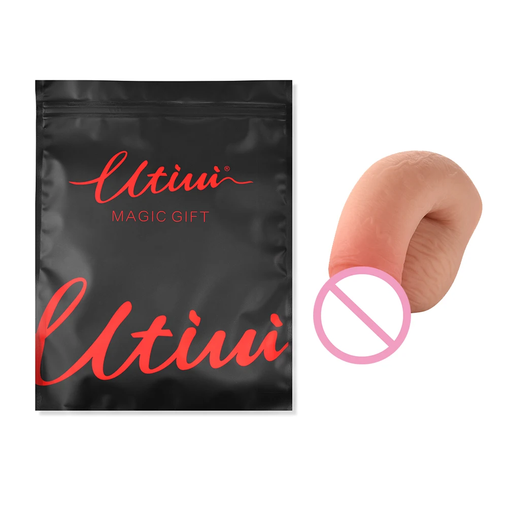 Utimi 5 &quotТПЭ фаллоимитатор вялый пенис мягкая упаковка для лесбиянок