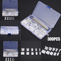 300pcs kf2510 2 54mm wire terminal pin 2 3 4 5 6 pin female terminal housing header wire connector with box