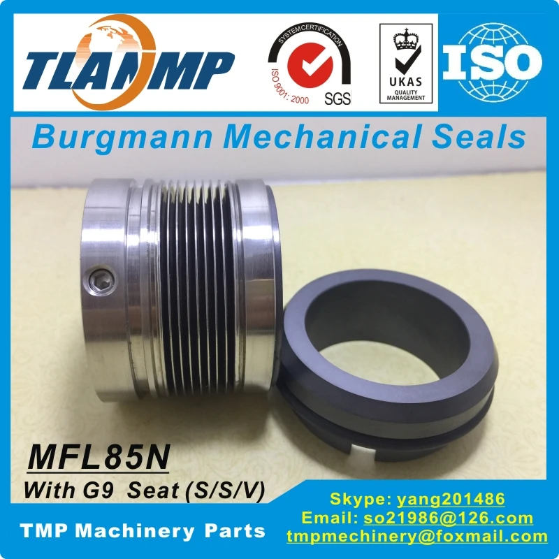 MFL85N 48 механические уплотнения Burgmann (материал: SiC VIT) MFL85N/48 G9 высокотемпературные