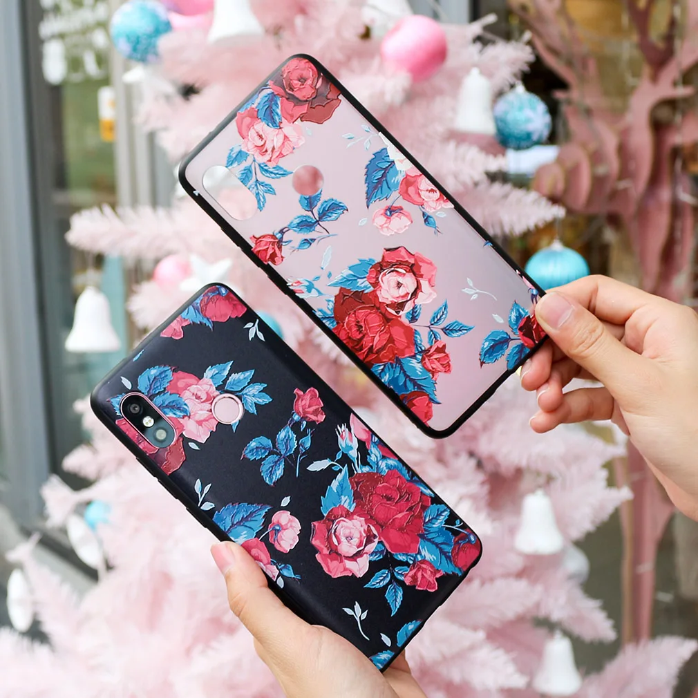 Чехол для Xiaomi Redmi Note 6 5 Pro mi A2 Lite pocophone F1 Мультфильм защитный милый Пластик класса