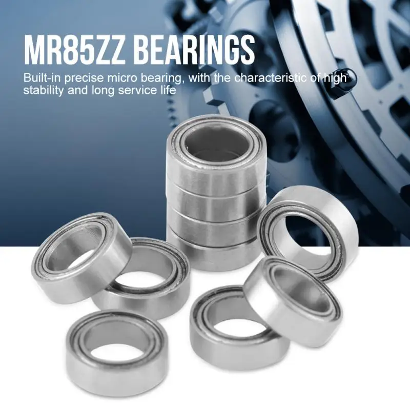 10 pcs /set MR85ZZ 440C Stainless Steel Ball Bearing 5 x 8 2.5 mm Mini Bearings Tool | Обустройство дома