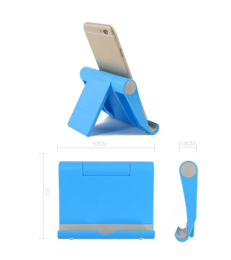 10pcs/lot Universal table stand Phones Accessories colorful tablet lazy holder for iphone Samsung Mobile phone pad Back Cover |