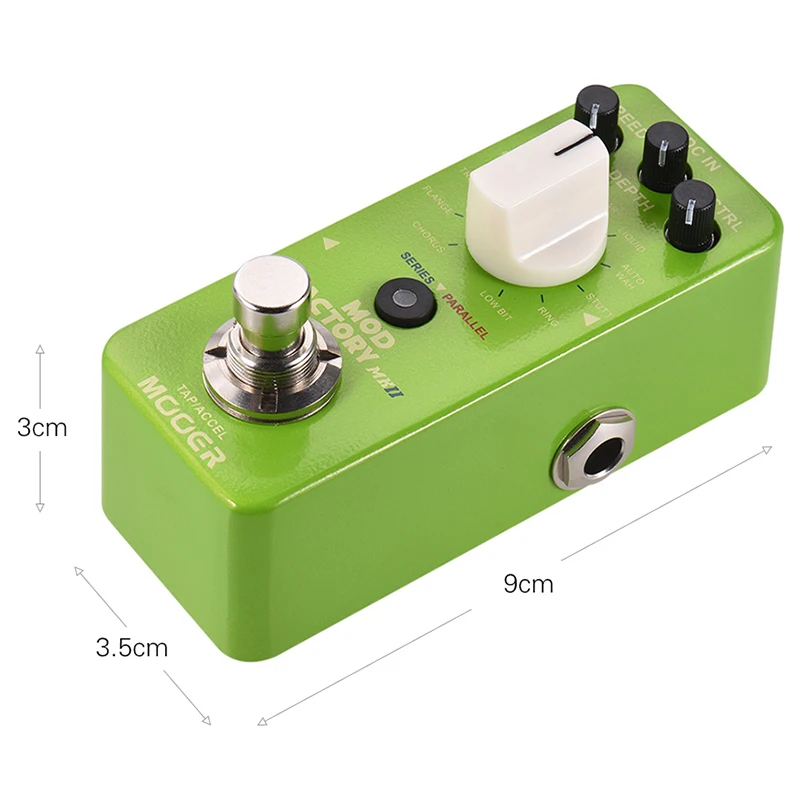 MOOER Mod Factory Mkii мультимодуляционный Эффект педали 11 эффект модуляции Tap Tempo True Bypass