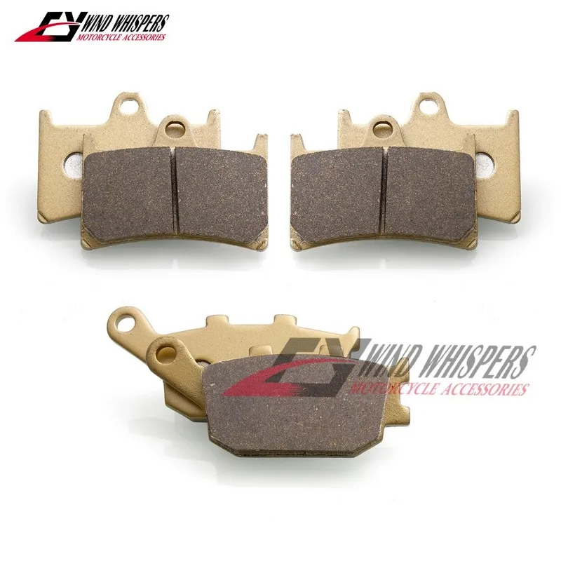 Передние и задние тормозные колодки из медного волокна для Yamaha FZ6 2007-2009 YZF R6 2003-2015