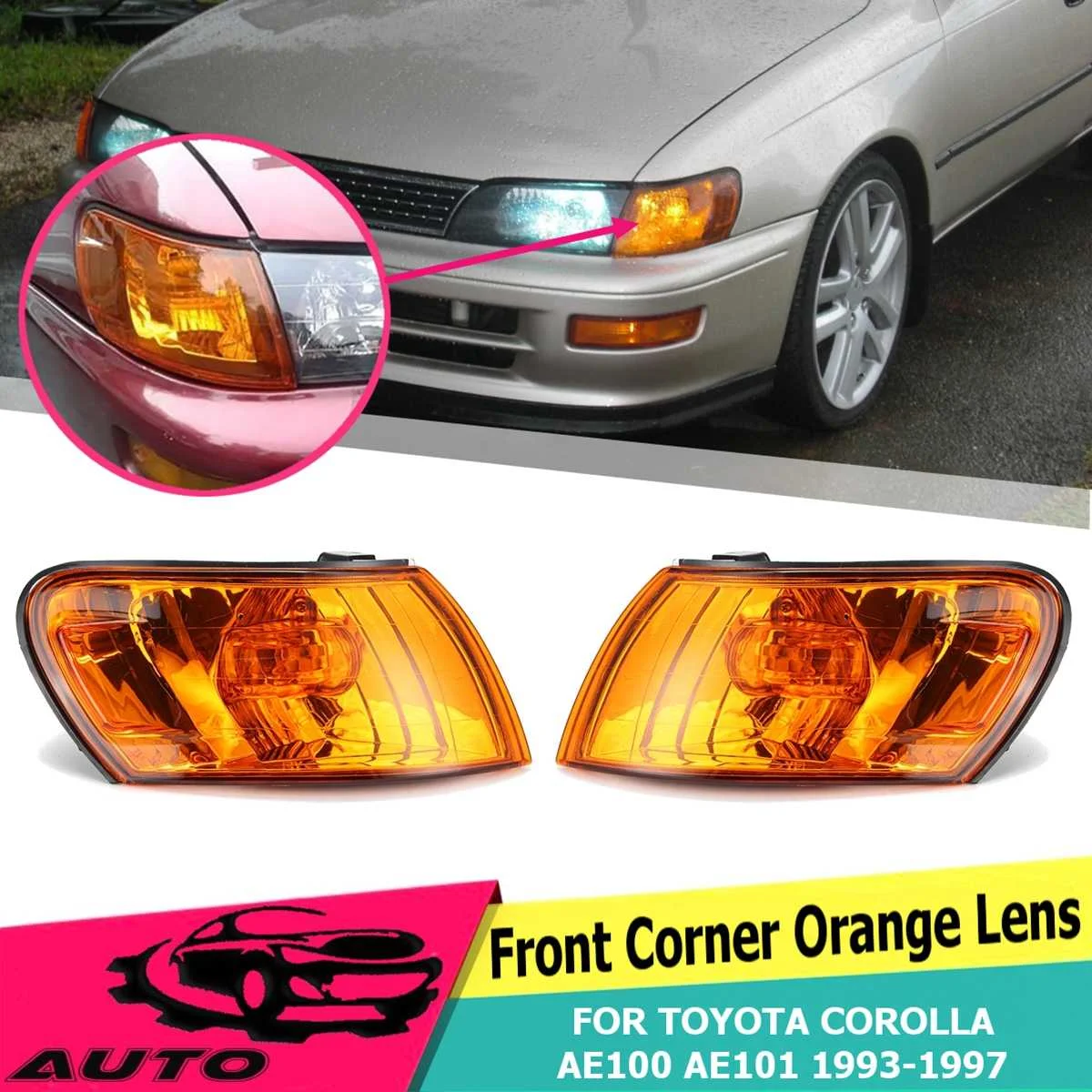 1 пара ламсветильник для Toyota Corolla AE100 AE101 E100 1993 1994 1995 1996 1997|Фара авто в сборе| |