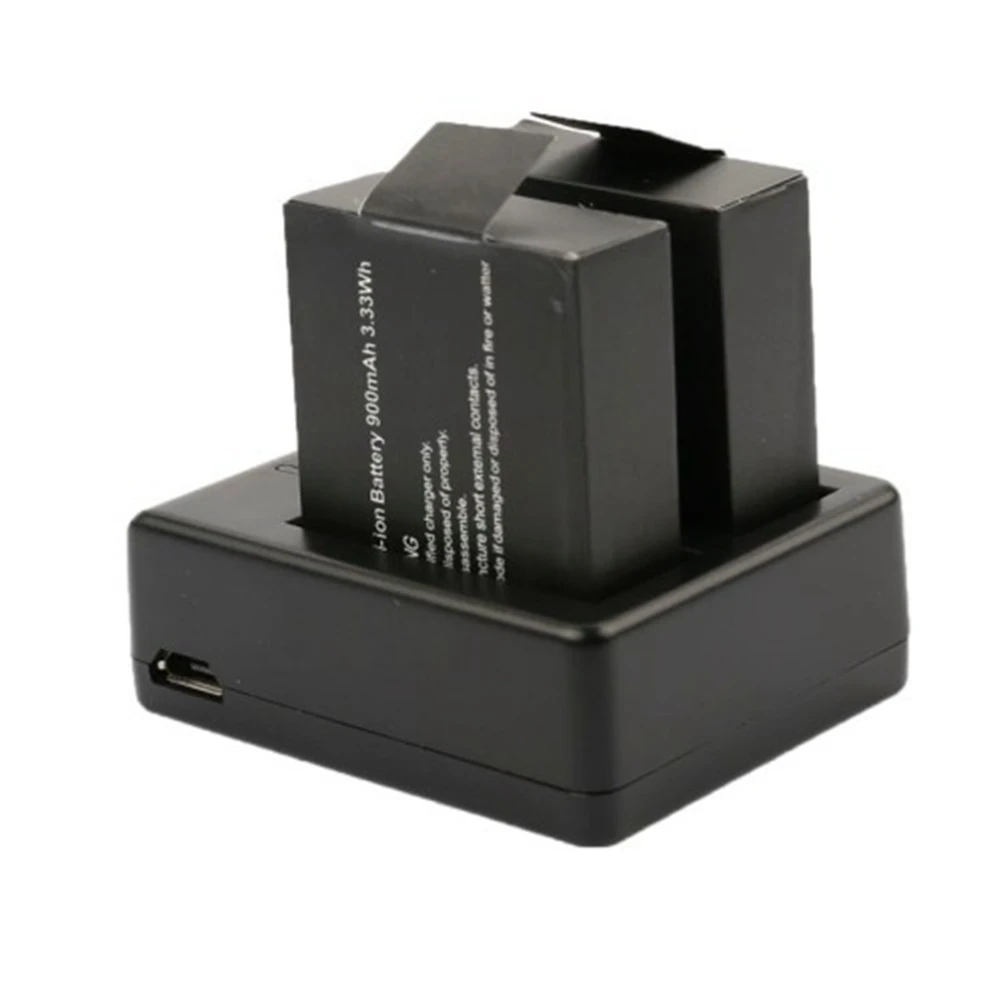 Прочный USB Зарядное устройство двойной паз Батарея для GoPro SJ4000/SJ5000/SJ6000