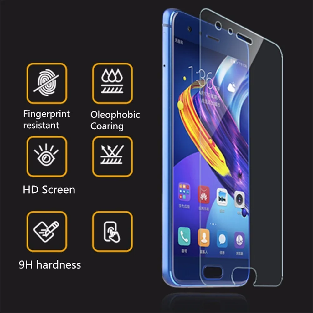 Закаленное защитное стекло 9H пленка для Huawei Y7 Y9 Y 6 2019 2018 Nova 3i 4 Max PSmart Honor 10lite |