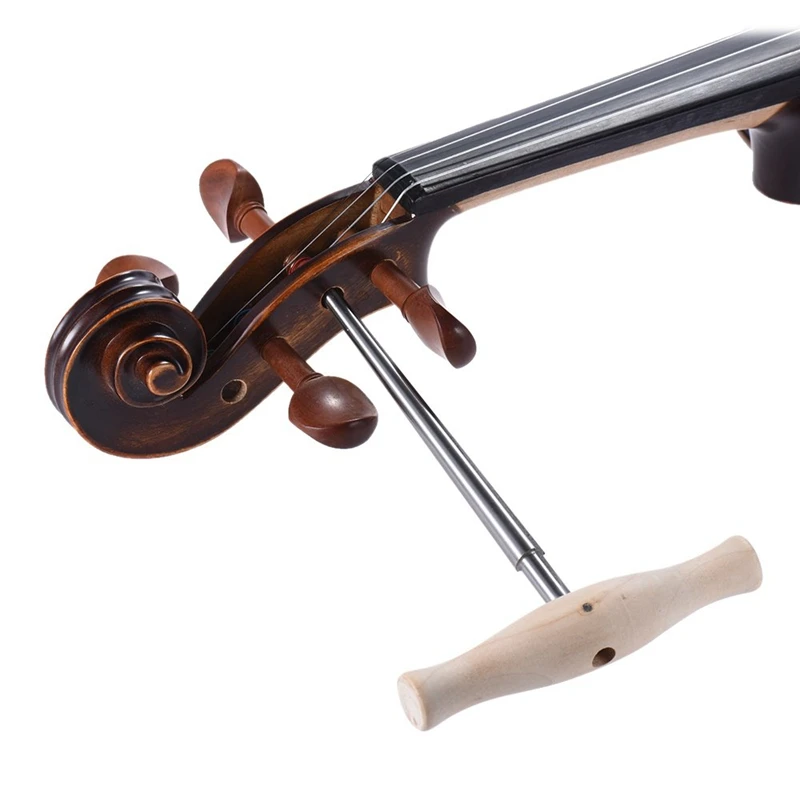 Скрипка Peg Hole Reamer 1:30 коническая с деревянной ручкой для 3/4 4/4 Violins Luther Tool|Детали и