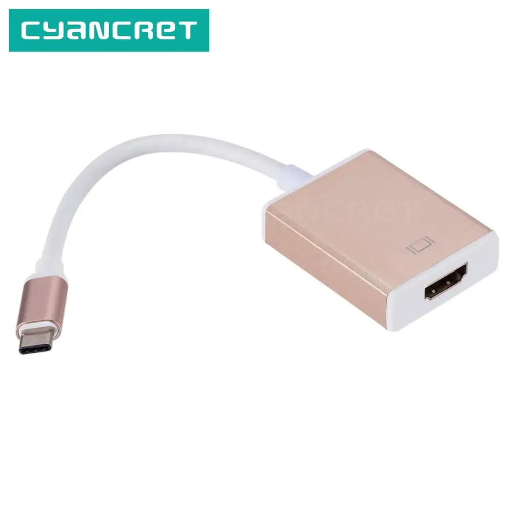 Адаптер для видеокабеля Type C док станция телефона MacBook Chromebook ноутбука монитора