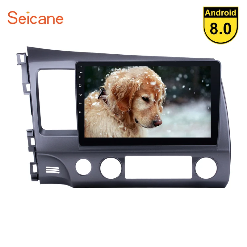 Seicane Android 8 1/8 0 автомобильный Радио gps навигация 10 1 &quotголовное устройство плеер