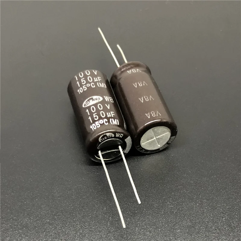 5 шт./50 шт. 150 МКФ 100 в SAMWHA WB серия 12 5x25 мм 100v150мкф алюминиевый электролитический