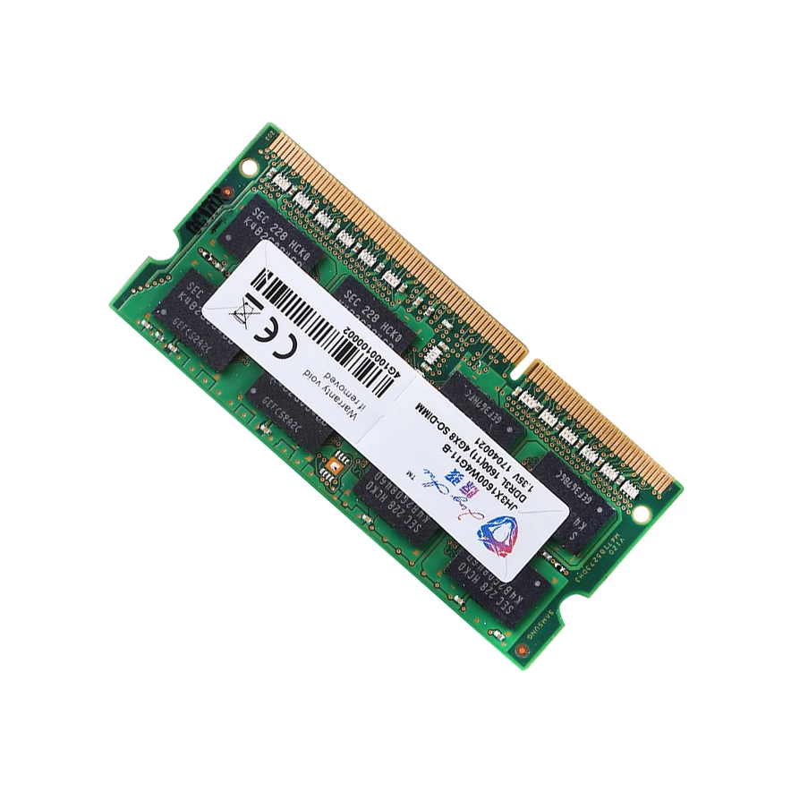 JingHai Thriller оригинальный ноутбук memory stick 4G 1600 DDR3L PC3L 12800S память компьютера 1 35